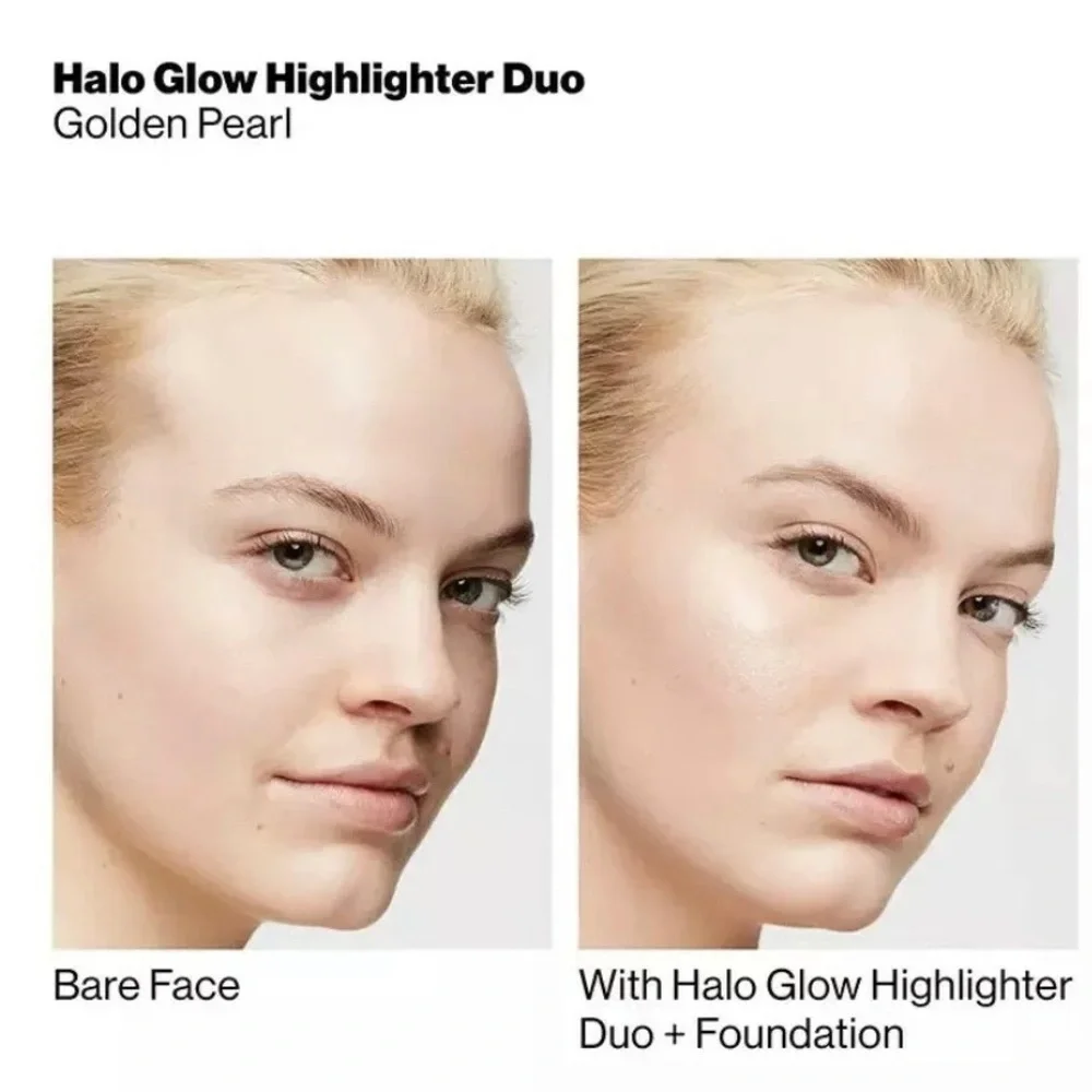 Smashbox Halo Glow Highlighter Duo - Golden Pearl 0.17oz (5g)